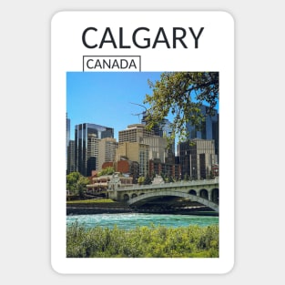 Calgary Alberta Canada Gift for Canadian Canada Day Present Souvenir T-shirt Hoodie Apparel Mug Notebook Tote Pillow Sticker Magnet Sticker